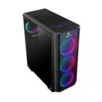 GAMEBOOSTER JBST-GBG3030B TEMPERED GLASS RGB USB 3.0 ATX MİD TOWER KASA PSU YOK - 1